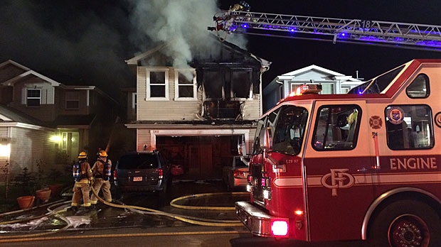 Family of nine homeless after fire in northeast Calgary | CTV News