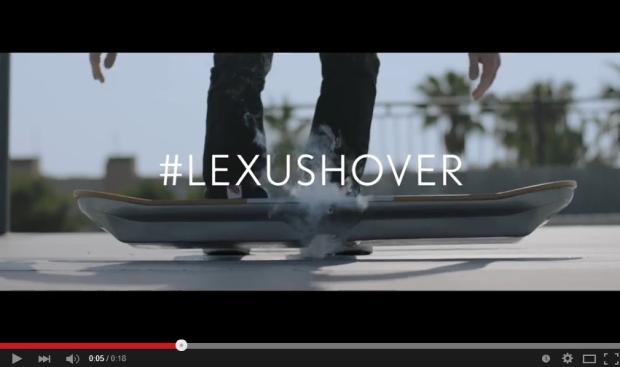 Lexus to unveil magnetic hoverboard Aug. 5 | CTV News