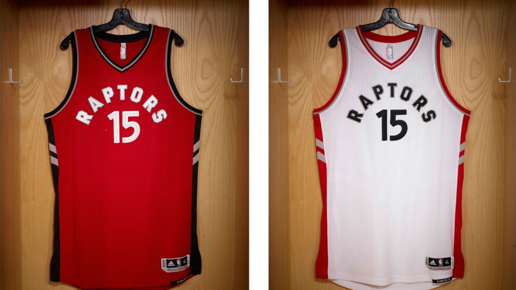 Raptors, with help from Drake, unveil new uniforms | CTV News