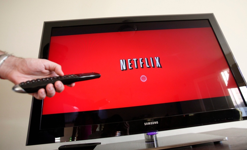 In this July 20, 2010 file photo, a person uses Netflix in Palo Alto, Calif. (AP Photo/Paul Sakuma, File)