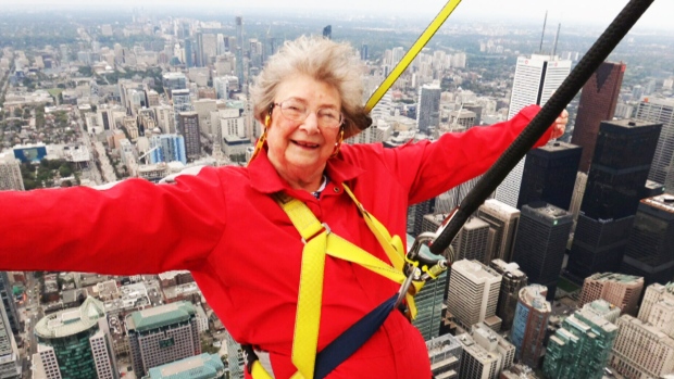 Woman Spends 85th Birthday Walking On Roof Of Cn Tower Ctv News