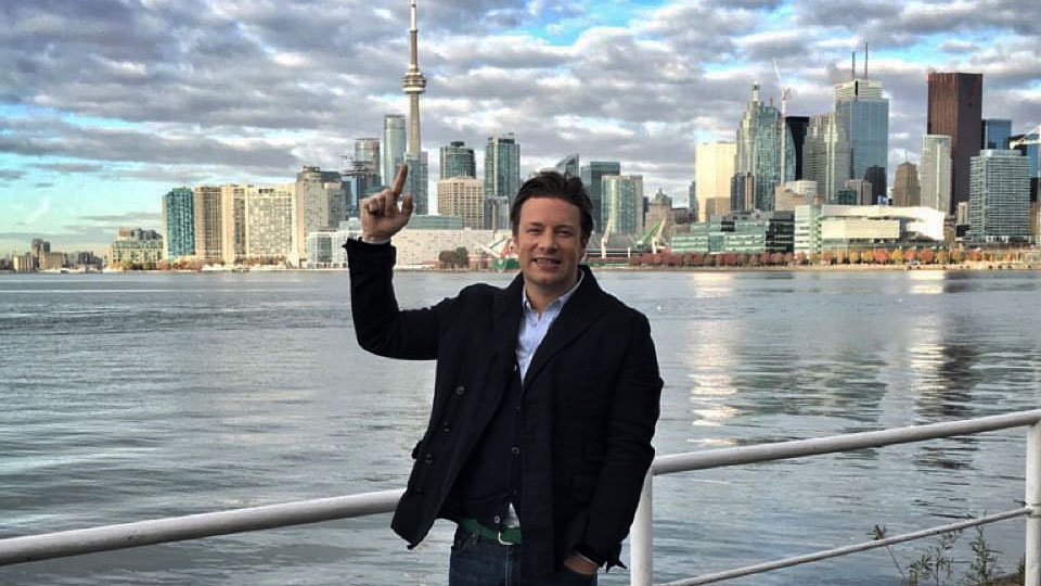 Jamie Oliver in Canada