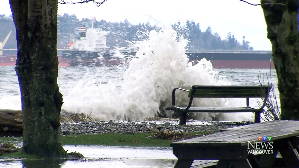 CTV Vancouver: Preparations for king tide