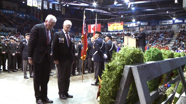 Remembrance day service moncton nb