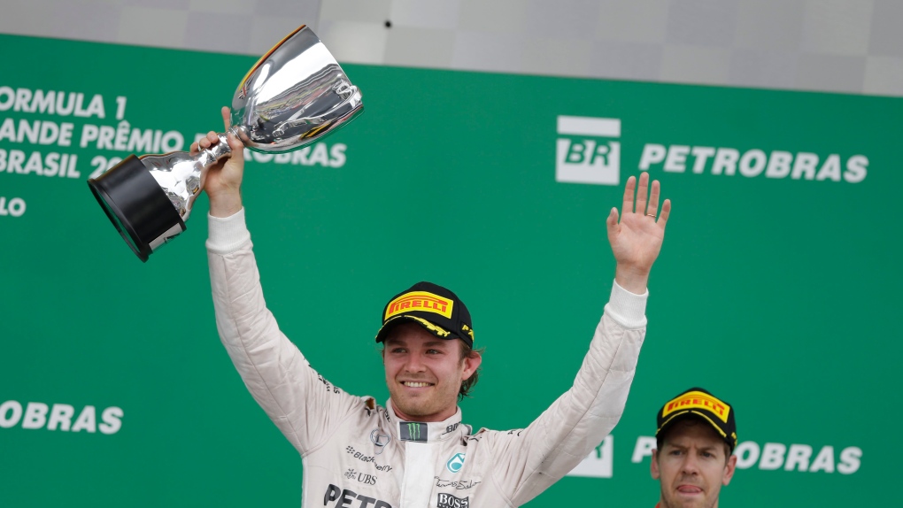 Nico Rosberg wins Brazil Grand Prix