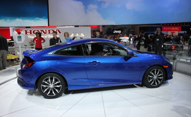 2016 Honda Civic Coupe gets turbocharged yet improves fuel economy ...