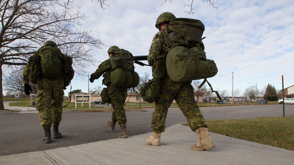 Troops clearing space at CFB Kingston for Syrian refugees | CTV News