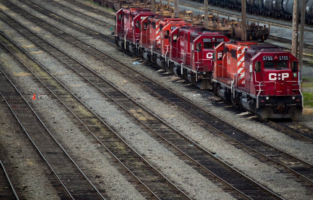 Canadian Pacific Rail locomotives