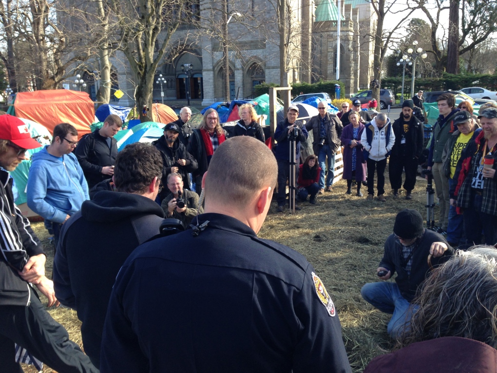 tent city