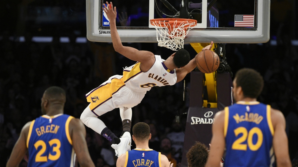 NBA scores: Lakers stun Warriors with 112-95 win | CTV News