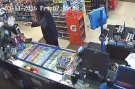 A male suspect is seen in security footage after a robbery at a Mill Street convenience store on March 11, 2016. (Courtesy Windsor Police)