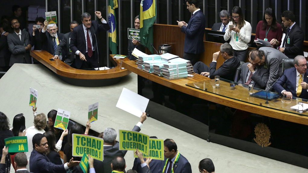 Impeachment debate over Brazil's Dilma Rousseff