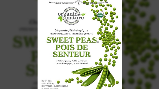 Renovering Rektangel Sport Organic by Nature sweet peas recalled due to possible Listeria  contamination | CTV News