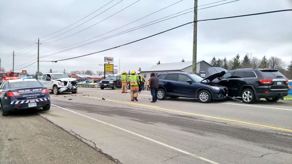 Northumberland Street crash