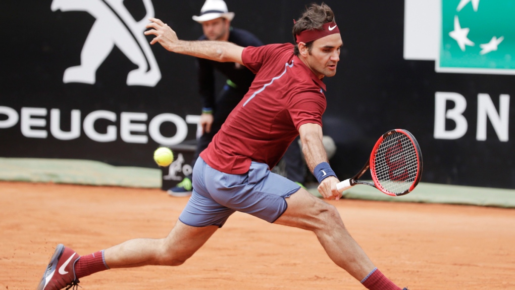 Federer not the least bit concerned after loss in Rome | CTV News