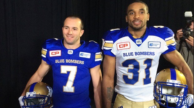 Winnipeg Blue Bombers unveil new uniforms | CTV News