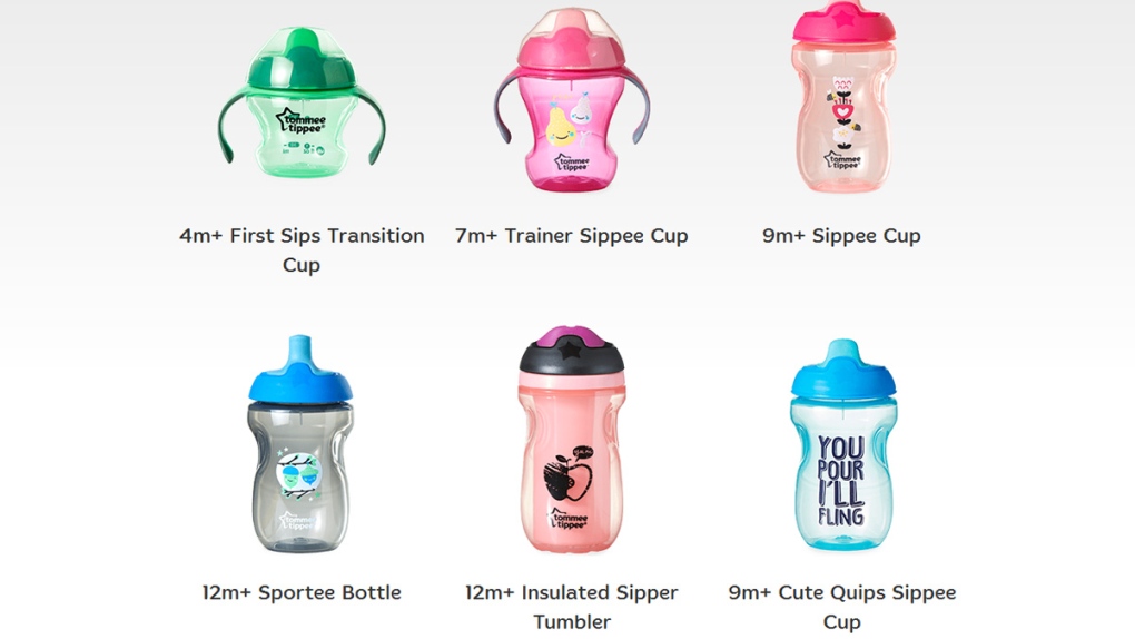 Tommee Tippee Sippee cups recalled in Canada and U.S. due to mould risk |  CTV News