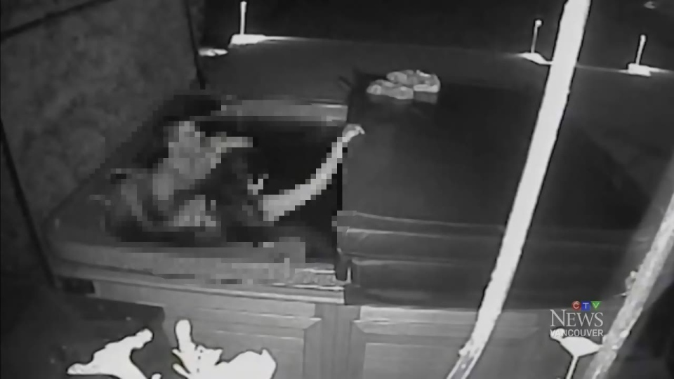 Security Camera Captures BC Trespassers Having Sex In Stra