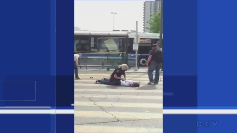 CTV Kitchener: Takedown caught on video