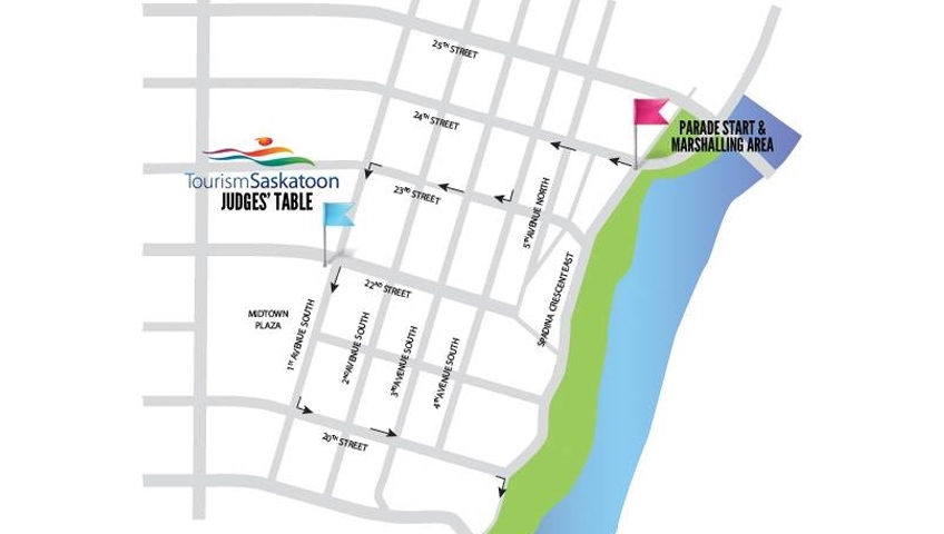 Saskatoon S Pride Parade Route CTV News   Image 