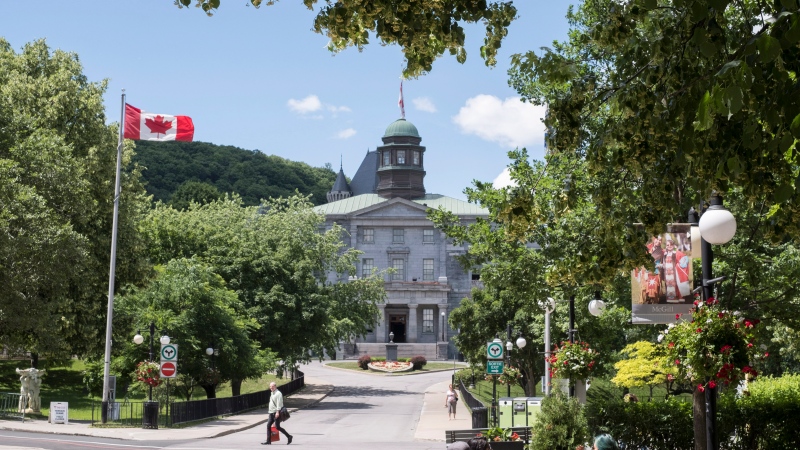 McGill University's campus in Montreal is photographed on Tuesday, June 21, 2016. (THE CANADIAN PRESS/Paul Chiasson)