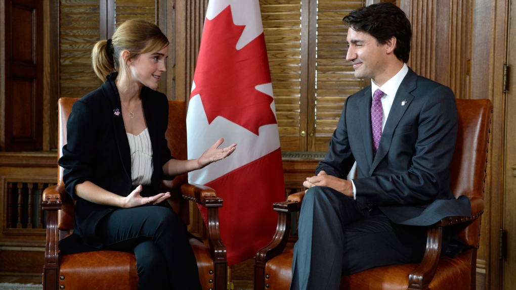 Emma Watson And Justin Trudeau Talk Gender Equality Ctv News