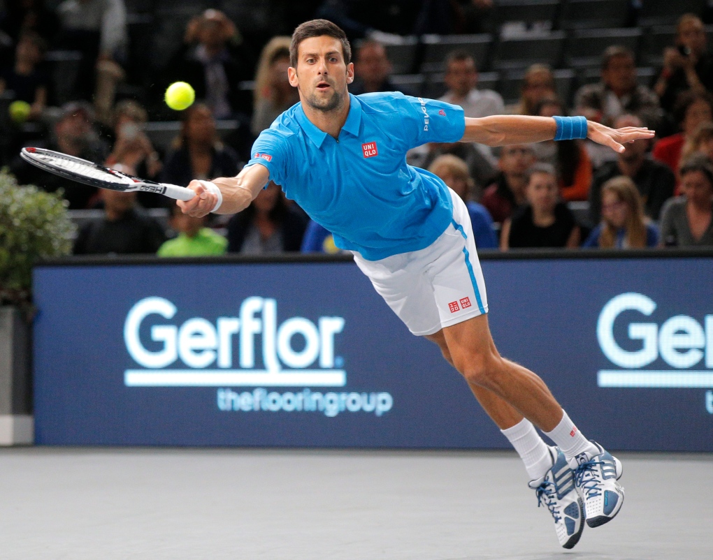 Djokovic starts bid for 4th straight Paris Masters title by beating Muller  | CTV News