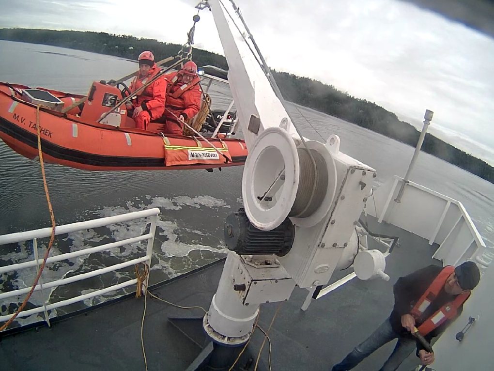 Two Men Rescued After Canoe Flips Over Near Vancouver Island | CTV News