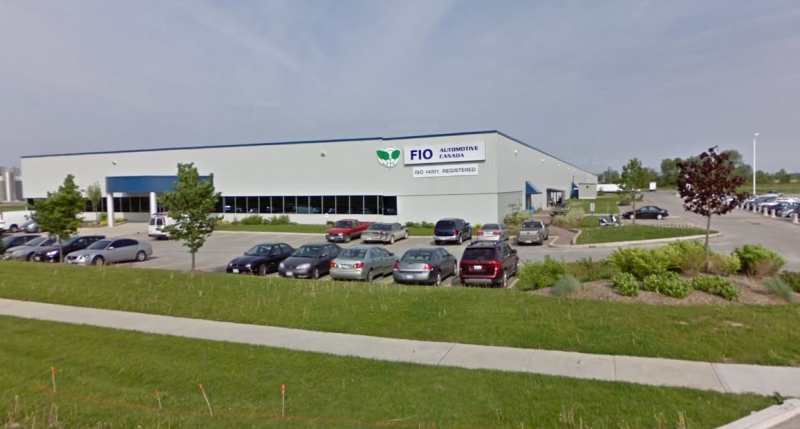 The FIO Automotive auto parts plant in Stratford is pictured. (Google Maps)