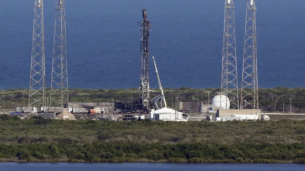 SpaceX launch complex 41 at Cape Canaveral Florida