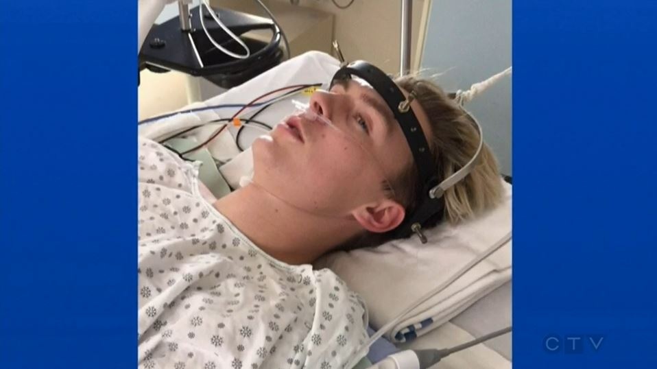 I thought I was going to die': Edmonton teen injures spine at trampoline  park | CTV News
