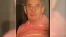 76-year-old Francis Ronald Billings is described as a white male, 5’8”-5’10” tall, 190 lbs, with mostly grey hair with traces of black. He was last seen wearing a black waist length leather coat, 2 tone blue knitted sweater and a camouflage baseball cap. (Smiths Falls Police Handout)