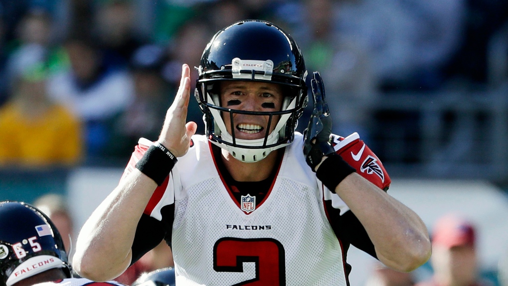 Matt Ryan made history with his touchdown catch, but here's something else  he did