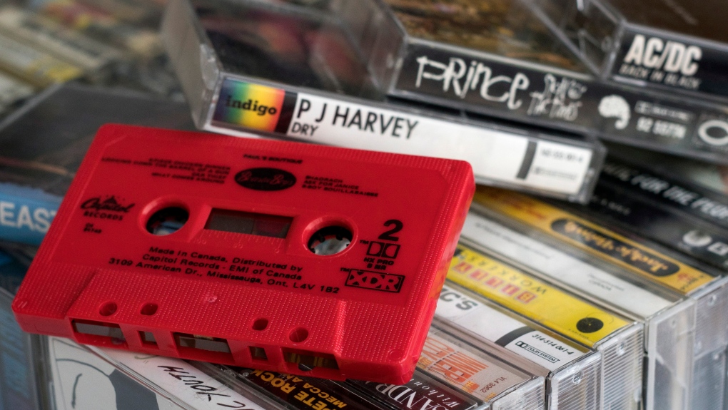 Various music cassettes