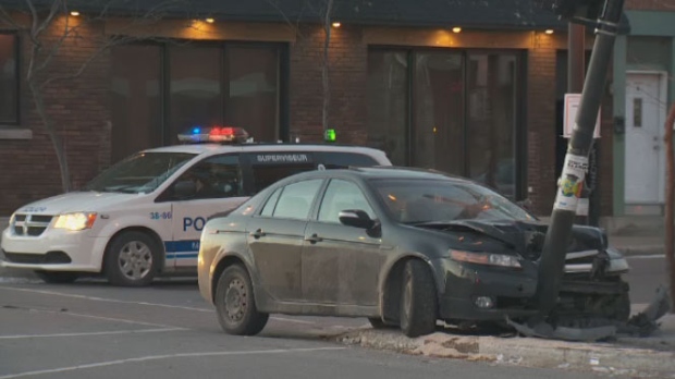 Man arrested after allegedly striking pedestrian, stealing car | CTV News