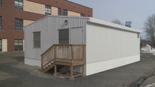 Portable classrooms not the solution to overcrowding, says Hanwell, N.B.  mayor | CTV News
