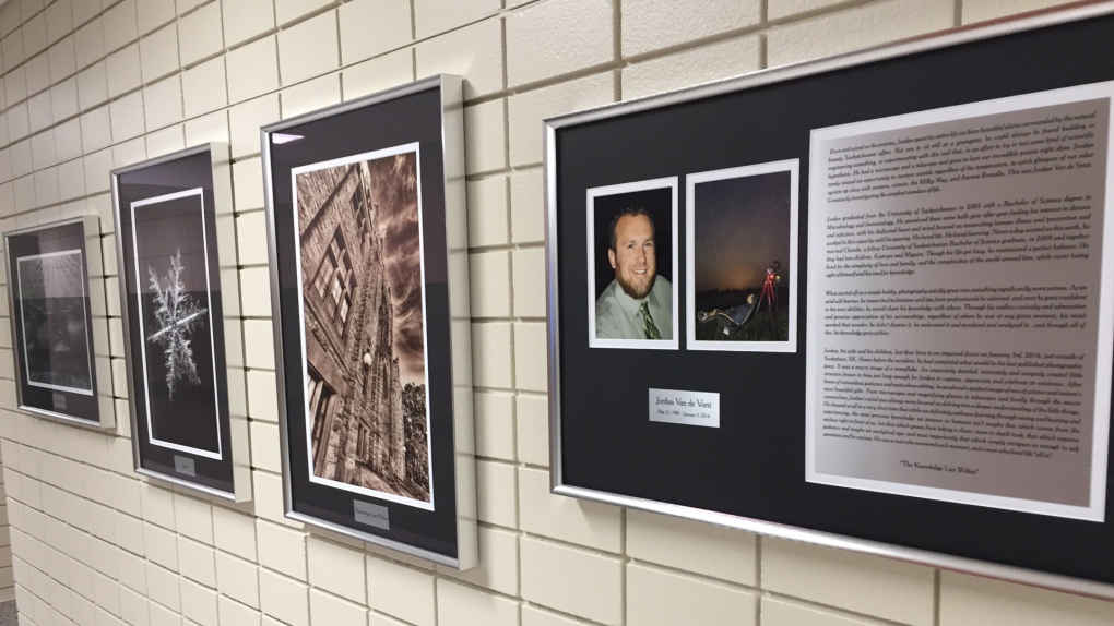 The Knowledge Lies Within: U of S photography exhibit honours drunk driving  victim Jordan Van de Vorst | CTV News