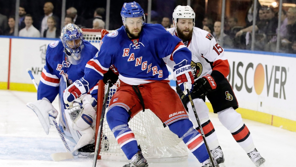 Henrik Lundqvist's 26-shot performance leads Rangers past Senators 4-1 ...