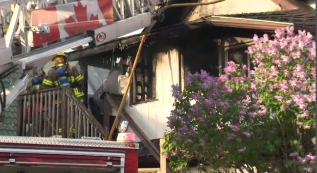 Fire Breaks Out At A Home Near Downtown Kitchener CTV News   Image 