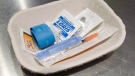 A injection kit is seen in this file photo on Tuesday, May 6, 2008. (THE CANADIAN PRESS / Jonathan Hayward)