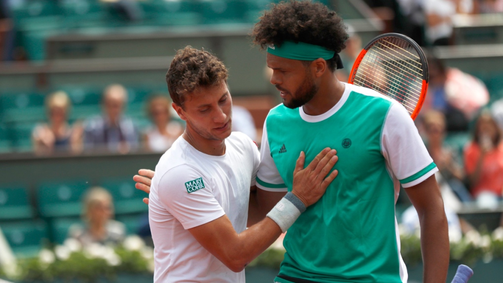 Nothing goes right for Tsonga in French Open loss | CTV News