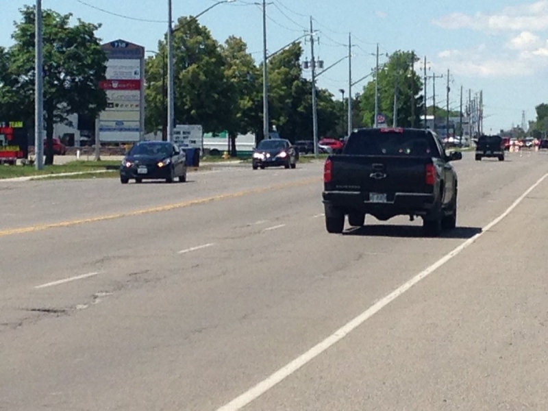 Richmond Street to get continuous left hand turn lane between Bloomfield and Keil in Chatham, Ont. (Chris Campbell / CTV Windsor)