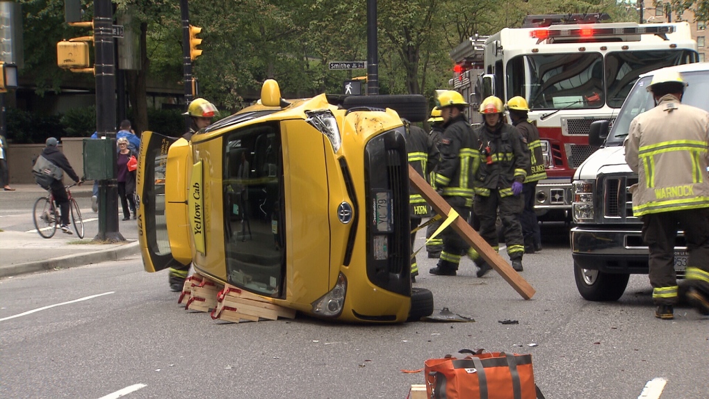 Rollover crash