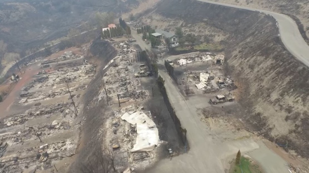 WATCH: Dramatic Drone Footage Of Devastation From B.C. Wildfires | CTV News