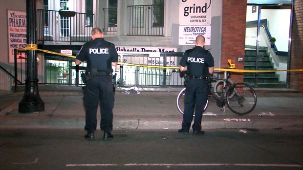 stabbing, fight, Little Italy