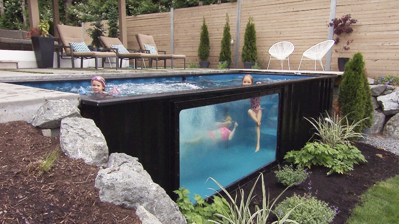 Pools made from shipping containers make a big splash | CTV News