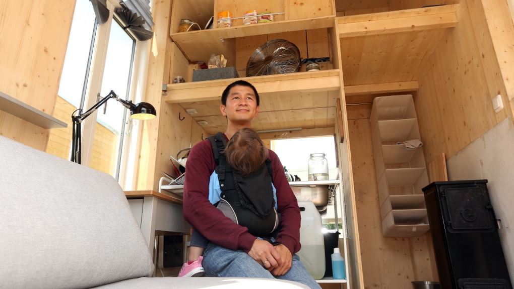 Architects, refugees team up on tiny houses in Berlin | CTV News