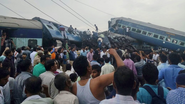 Train Derails In Northern India, Killing At Least 23 | CTV News