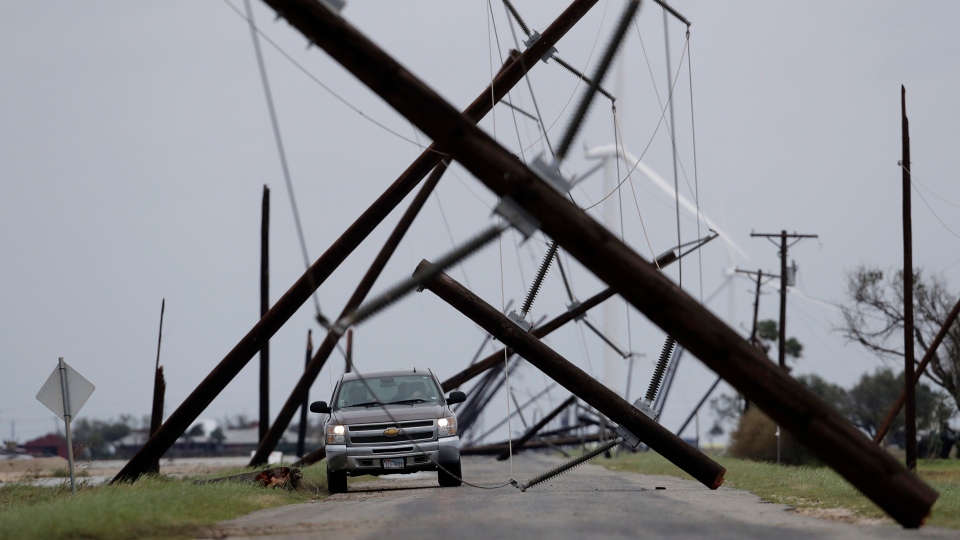 Harvey spins deeper inland, but scope of damage is unknown | CTV News