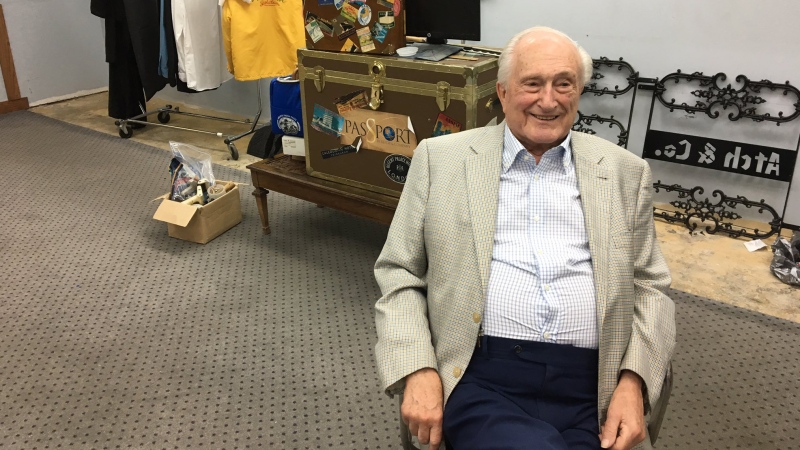  Frank Atchison locked the doors to Atch & Co Men’s Wear for the last time Friday September 1, 2017. (Colin Thomas/CTV Saskatoon)